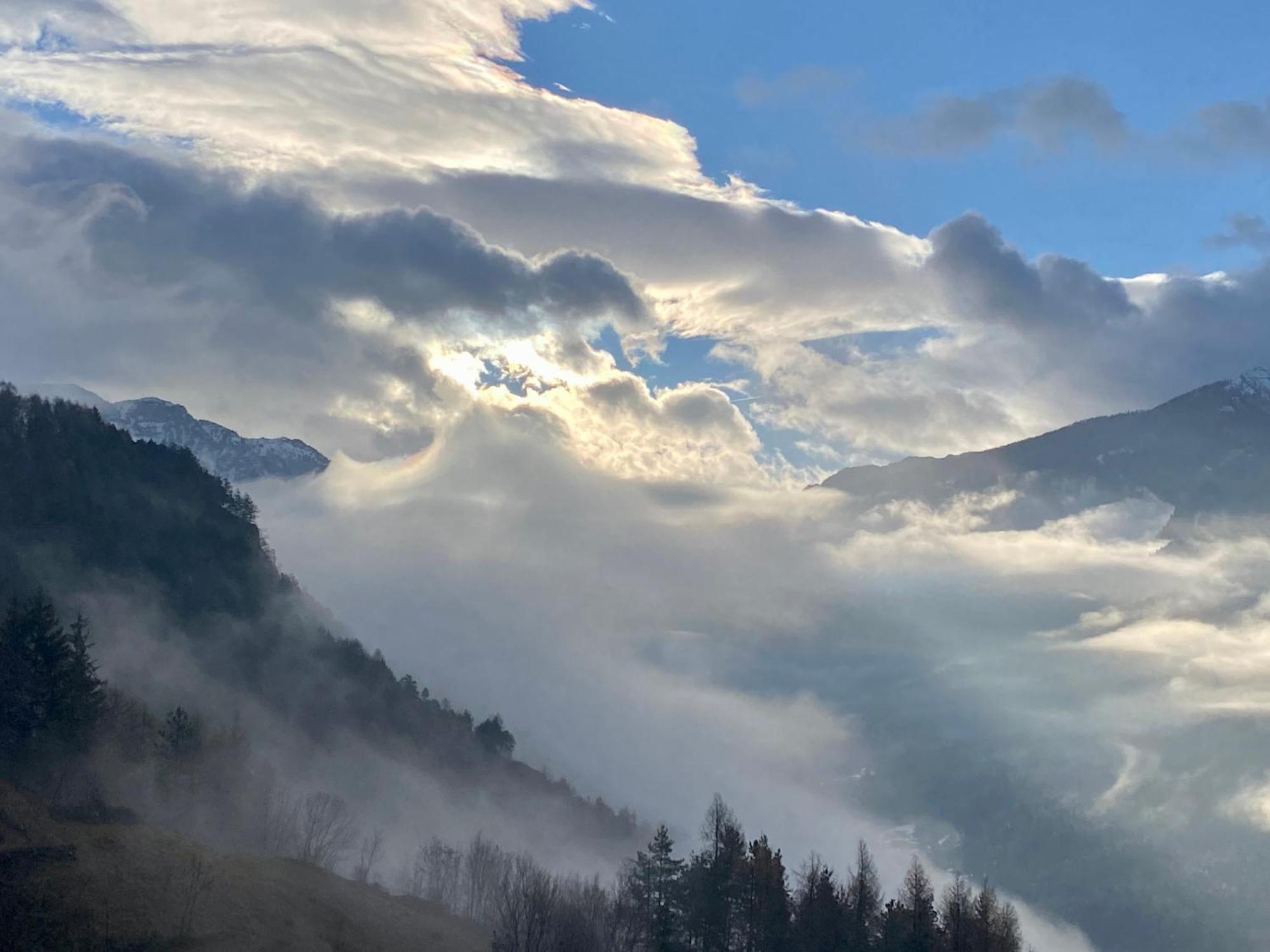 Cielo E Terra Chalet Zencheri Con Vista Panoramica Piazza  Eksteriør billede