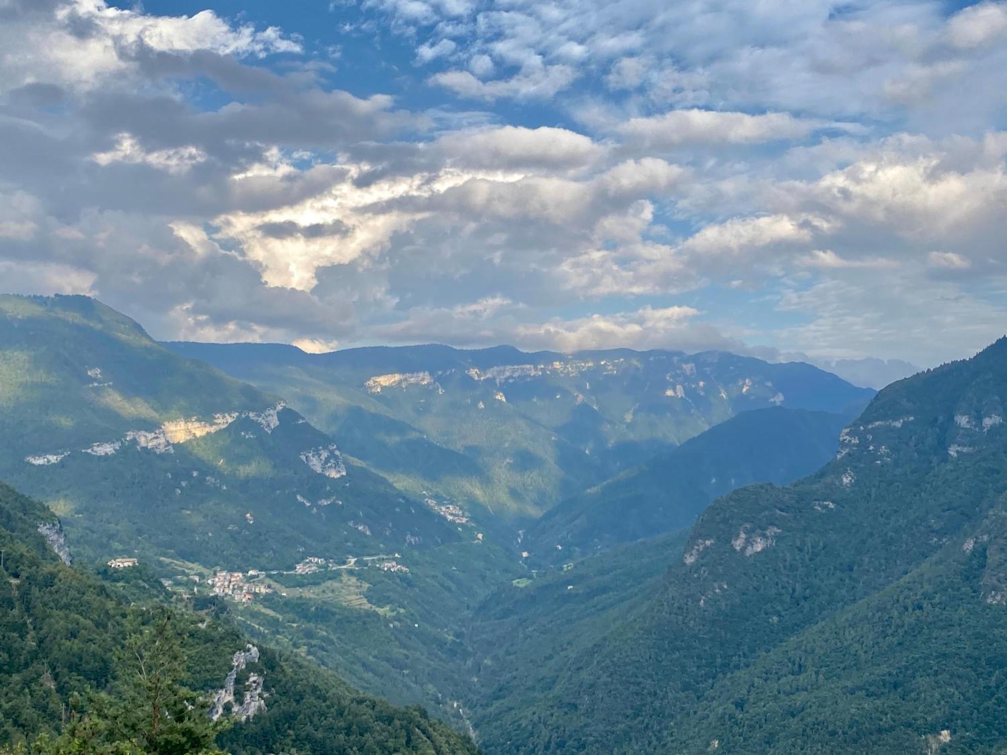Cielo E Terra Chalet Zencheri Con Vista Panoramica Piazza  Eksteriør billede