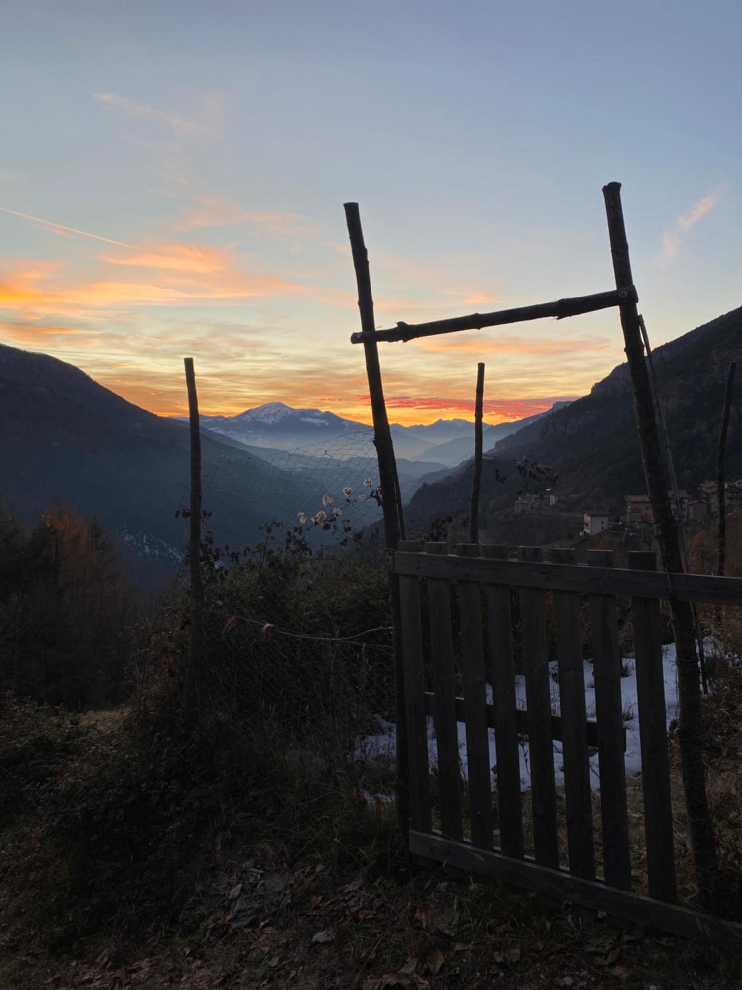 Cielo E Terra Chalet Zencheri Con Vista Panoramica Piazza  Eksteriør billede