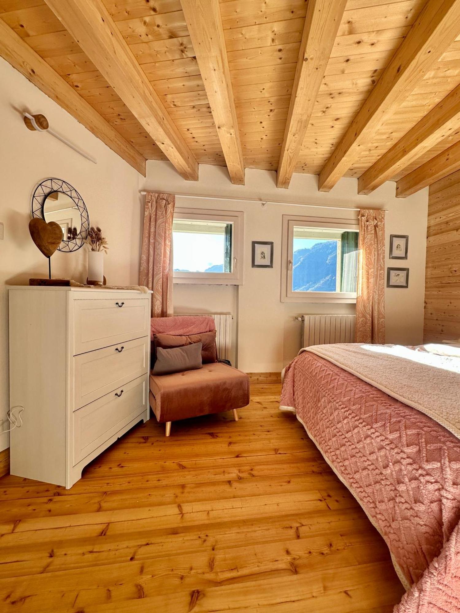Cielo E Terra Chalet Zencheri Con Vista Panoramica Piazza  Eksteriør billede