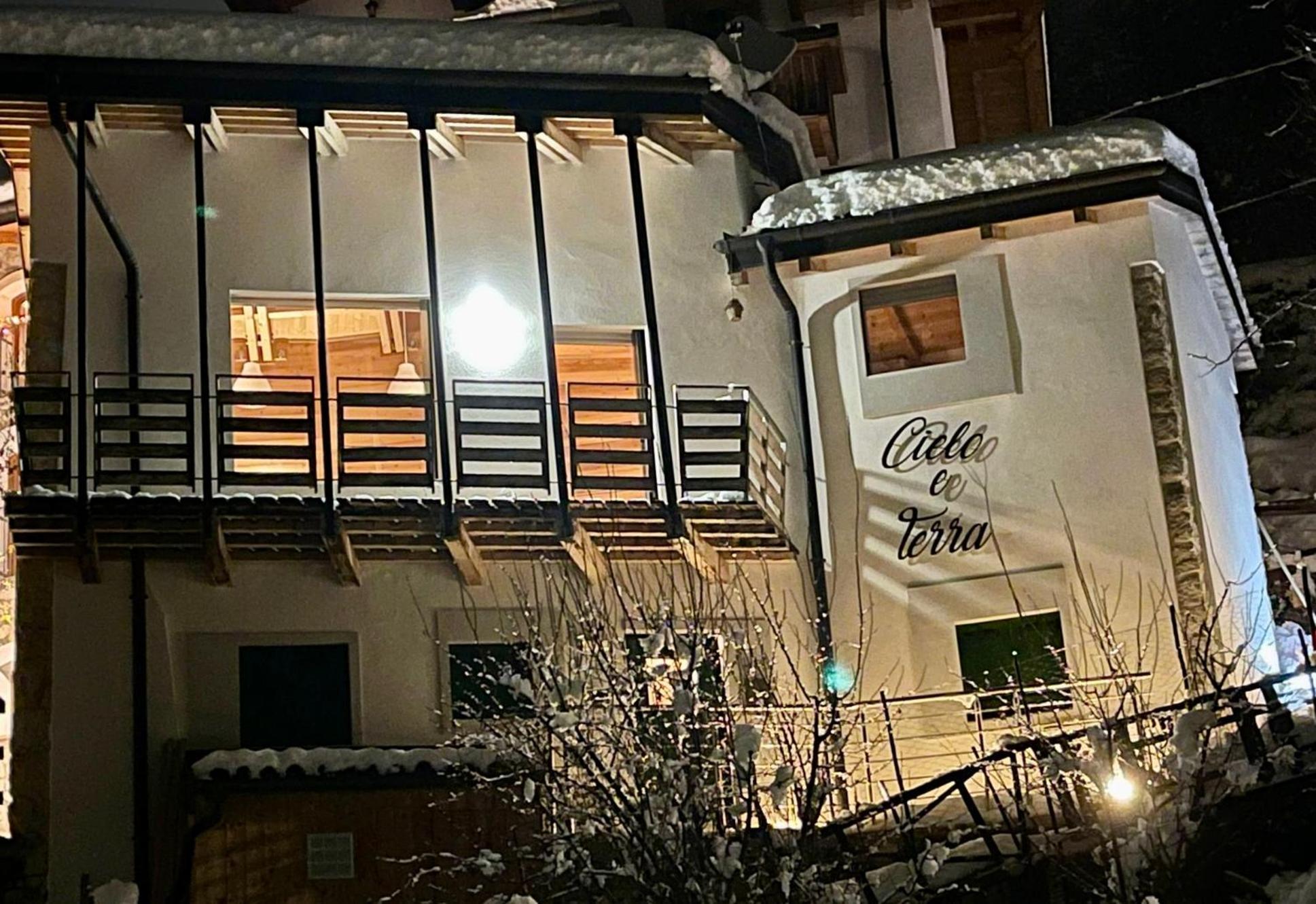 Cielo E Terra Chalet Zencheri Con Vista Panoramica Piazza  Eksteriør billede