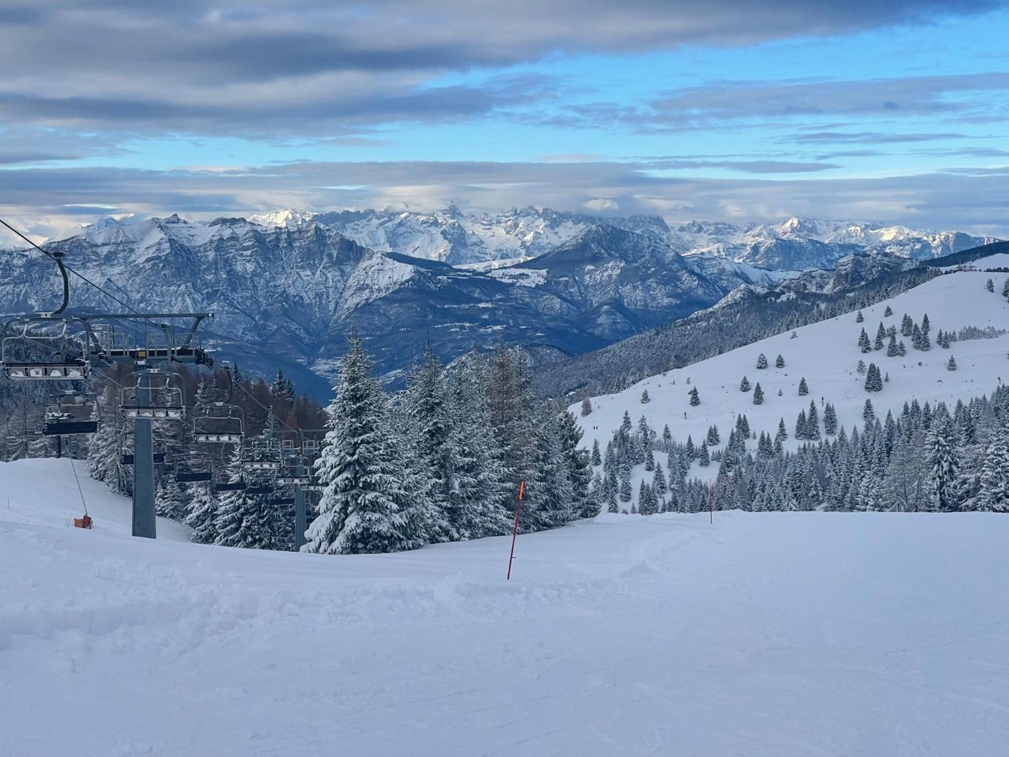 Cielo E Terra Chalet Zencheri Con Vista Panoramica Piazza  Eksteriør billede